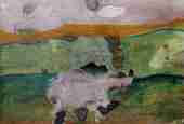 Jane Fielder, Sheep with Wellies
